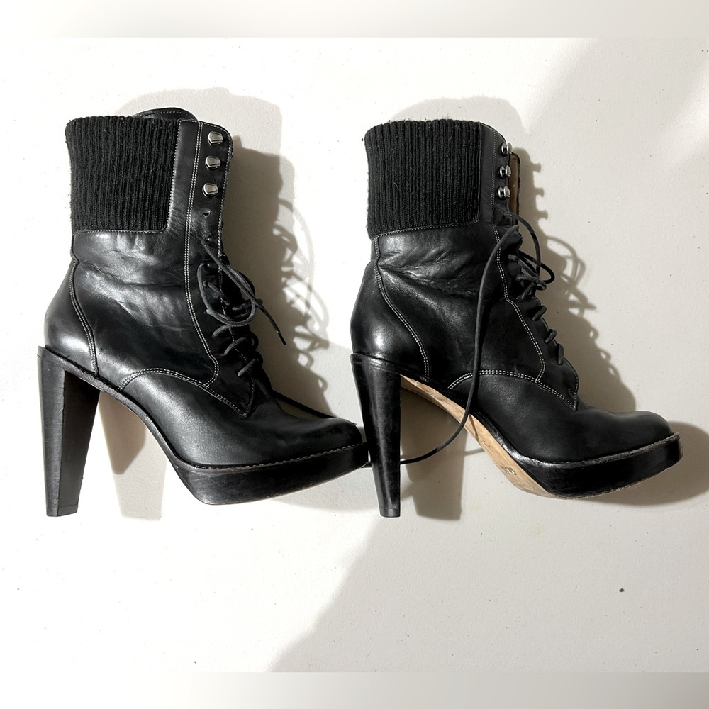 Cole Haan Nike Air lace up boots